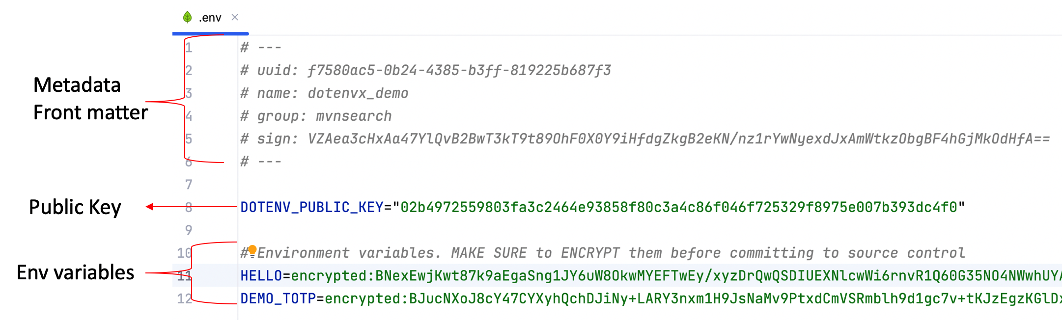 .env file spec